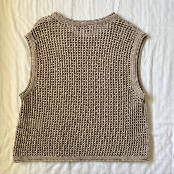 Calvin Klein Open Knit Tank Top - Picture 4 of 6